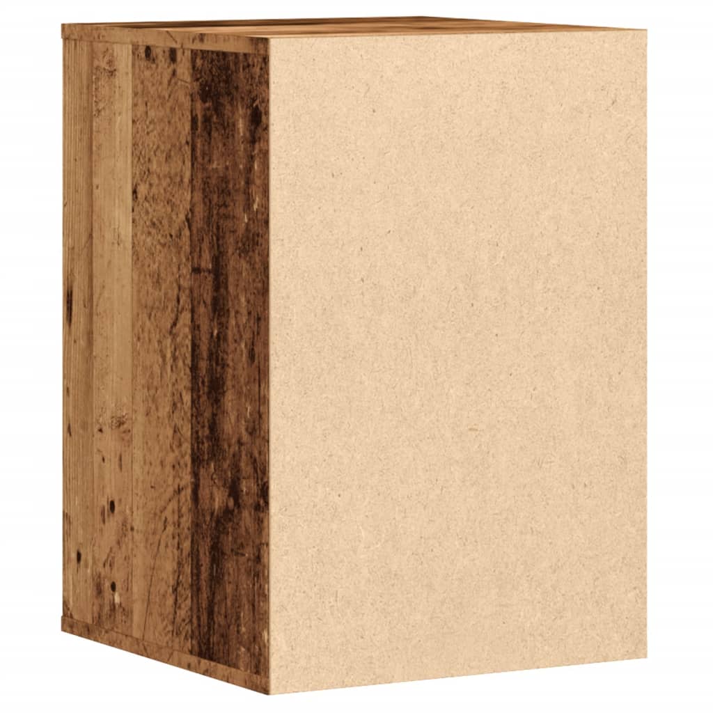 vidaXL Cajonera esquina madera ingeniería roble envejecido 40x41x58 cm