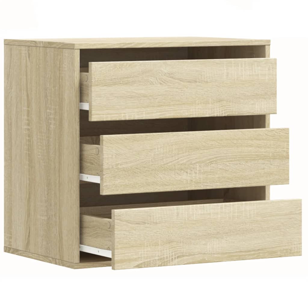 vidaXL Cajonera de esquina madera ingeniería roble Sonoma 60x41x58 cm