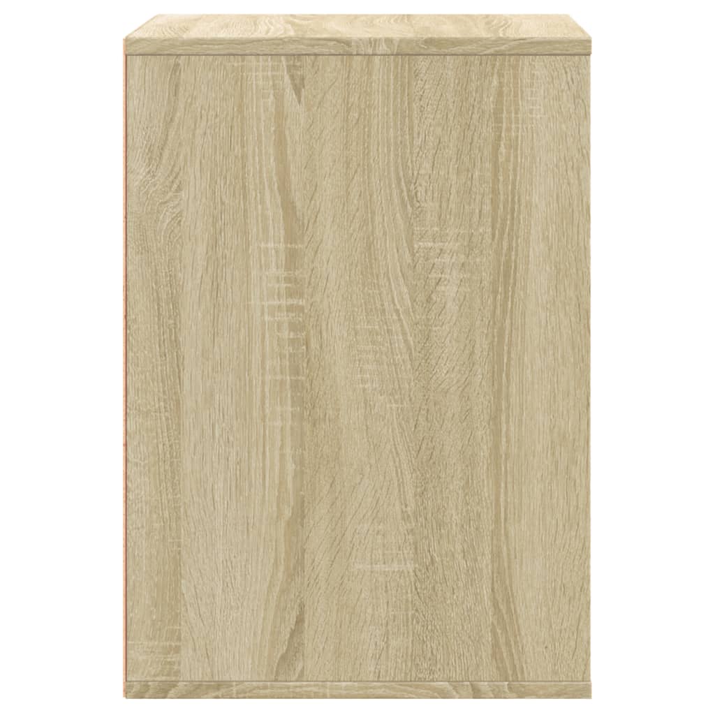 vidaXL Cajonera de esquina madera ingeniería roble Sonoma 60x41x58 cm