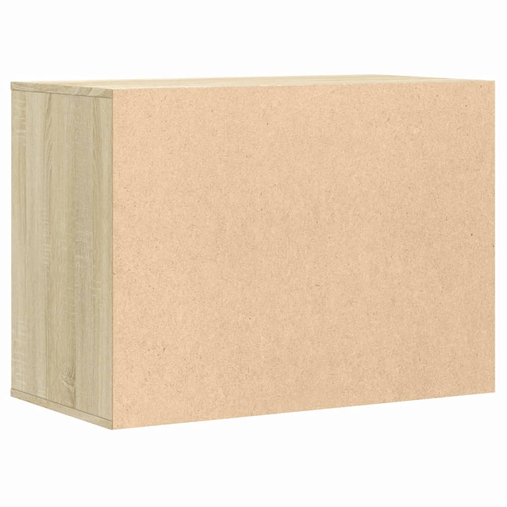 vidaXL Cajonera de esquina madera ingeniería roble Sonoma 80x41x58 cm