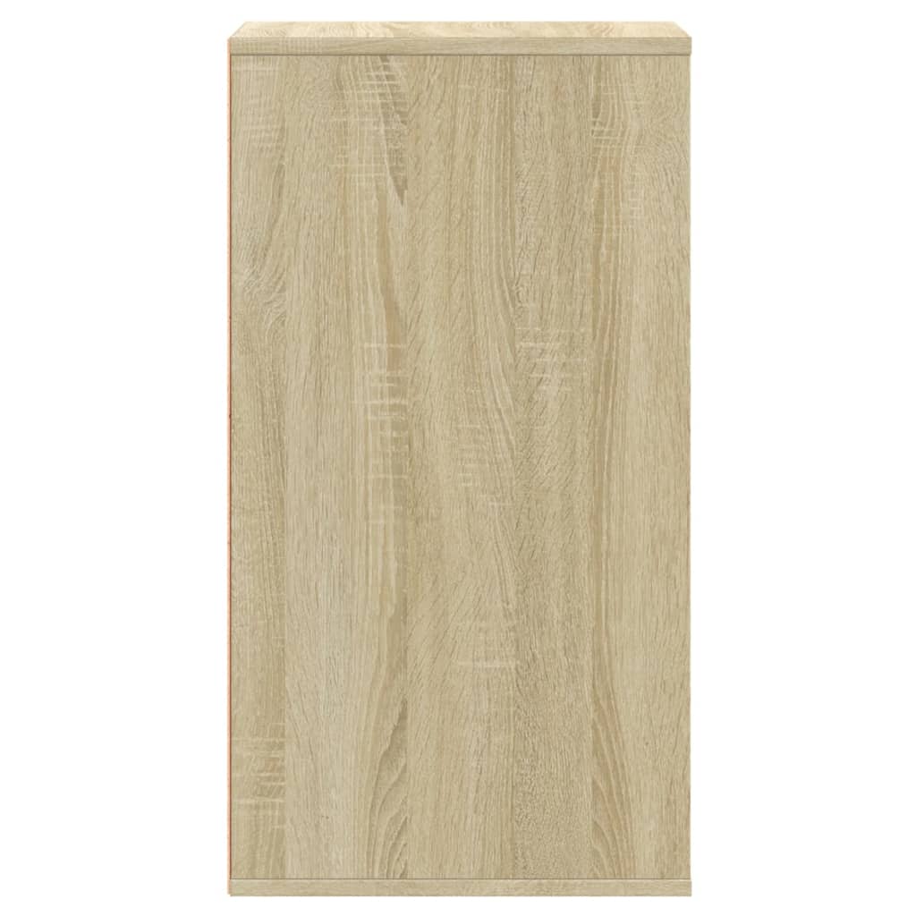 vidaXL Cajonera de esquina madera ingeniería roble Sonoma 40x41x76 cm