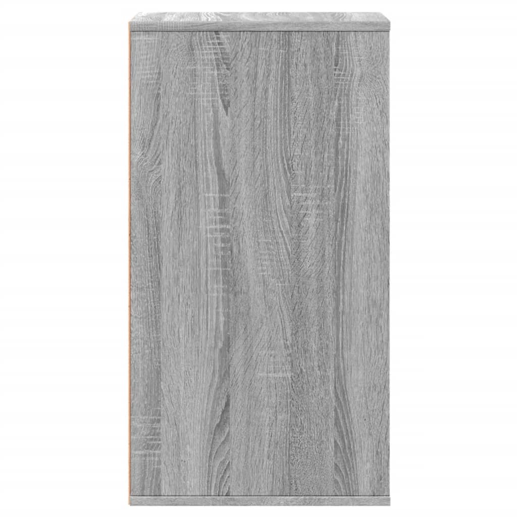 vidaXL Cajonera de esquina madera ingeniería gris Sonoma 40x41x76 cm