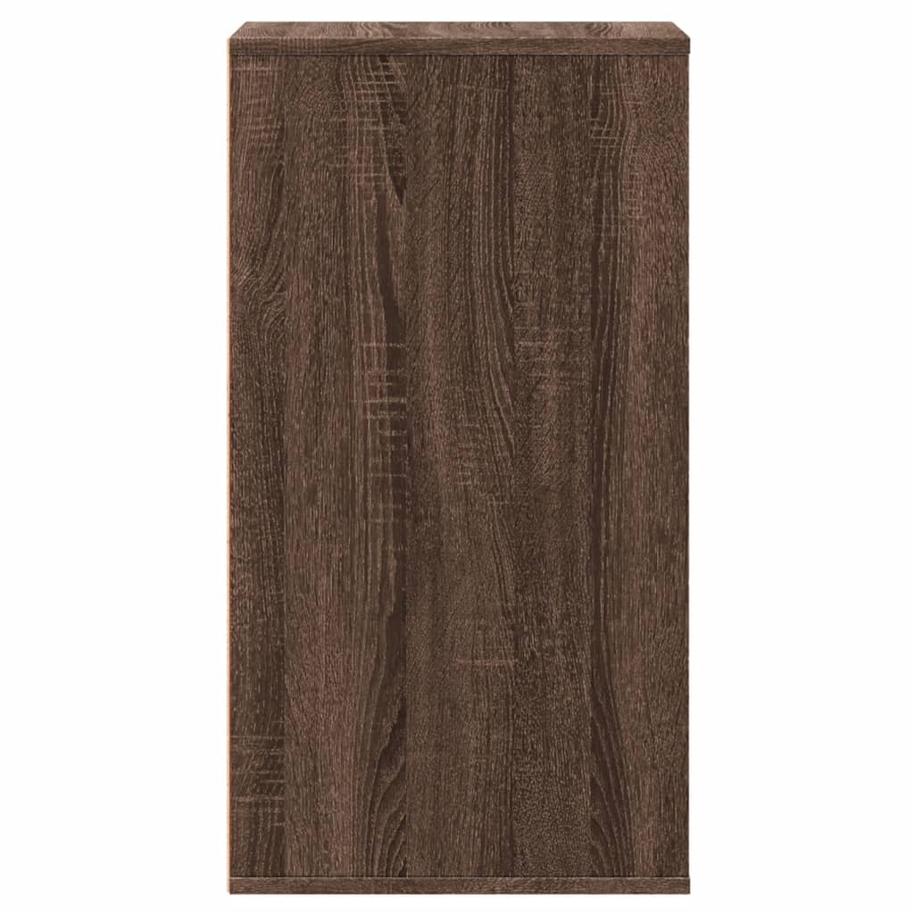 vidaXL Cajonera de esquina madera ingeniería marrón roble 40x41x76 cm