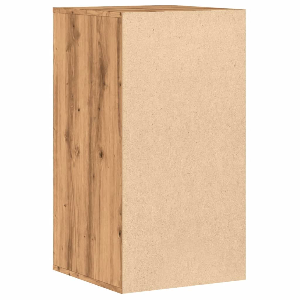 vidaXL Cajonera de esquina madera ingeniería roble artisan 40x41x76 cm