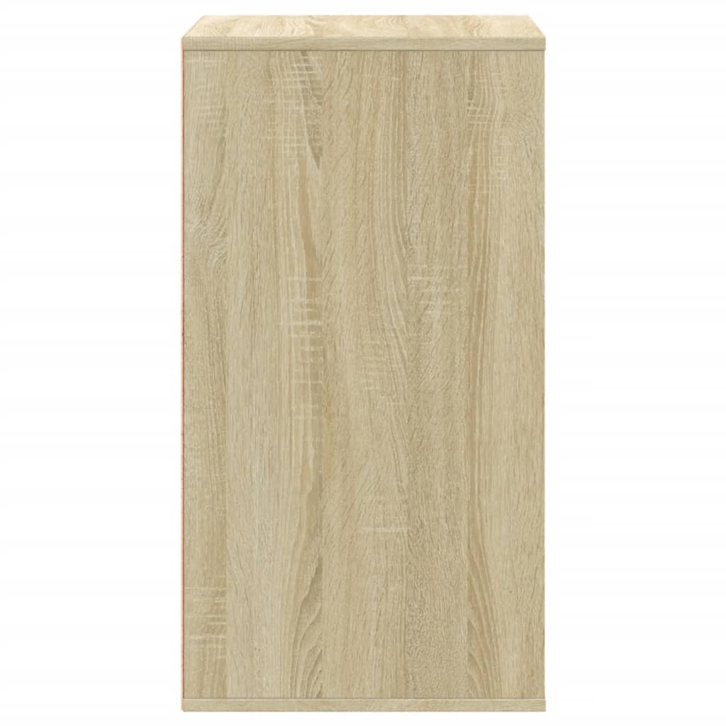 vidaXL Cajonera de esquina madera ingeniería roble Sonoma 60x41x76 cm