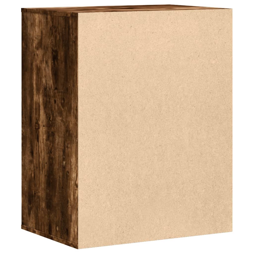 vidaXL Cajonera de esquina madera ingeniería roble ahumado 60x41x76 cm