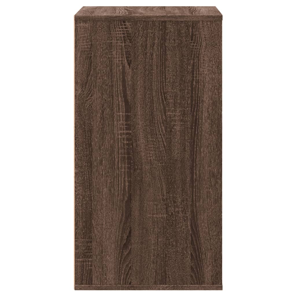 vidaXL Cajonera de esquina madera ingeniería marrón roble 60x41x76 cm