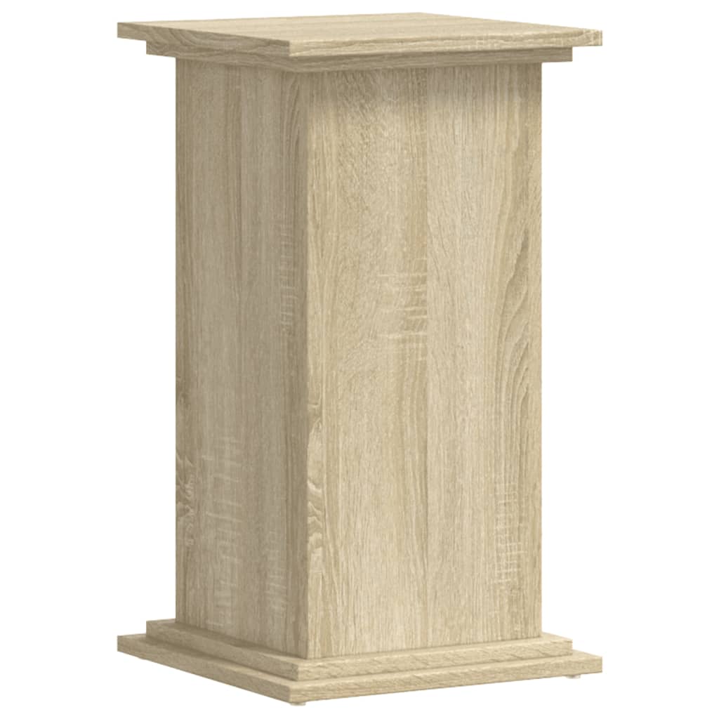 vidaXL Soportes de plantas madera ingeniería roble Sonoma 33x33x60 cm