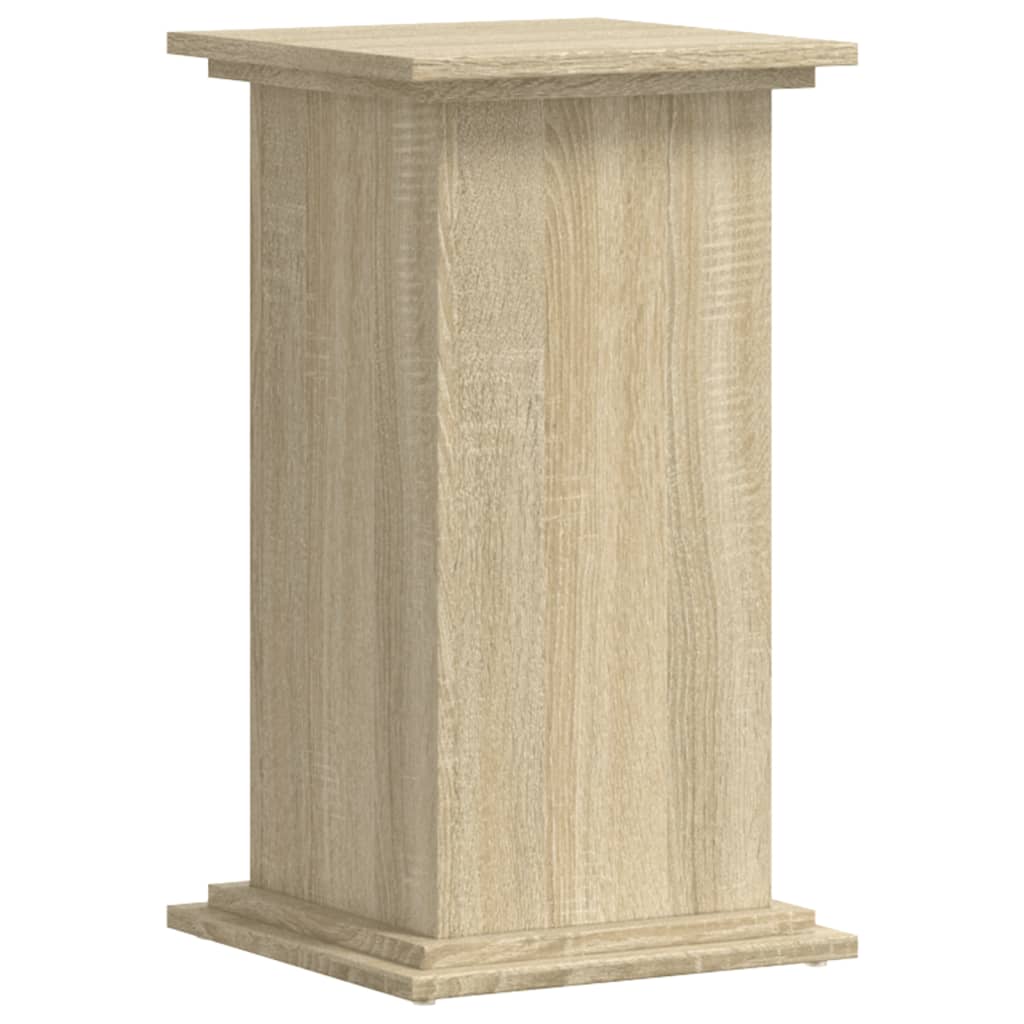 vidaXL Soportes de plantas madera ingeniería roble Sonoma 33x33x60 cm