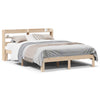 vidaXL Estructura de cama con cabecero madera maciza pino 120x190 cm