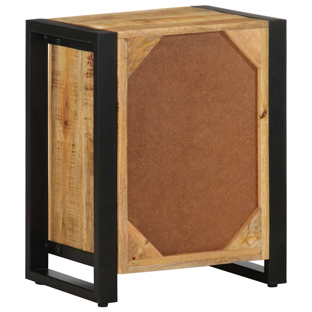 vidaXL Mesita de noche madera maciza de mango 40x30x50 cm