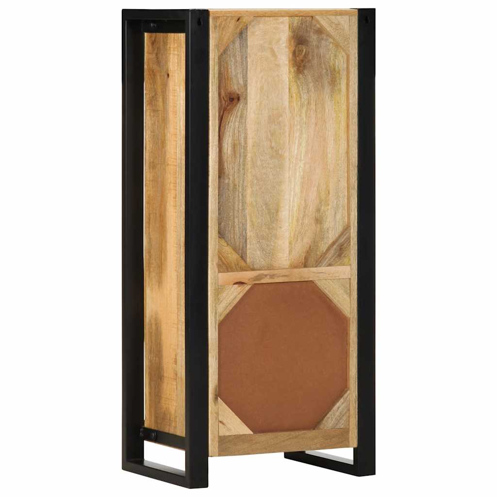 vidaXL Armario de baño madera maciza de mango 40x30x90 cm