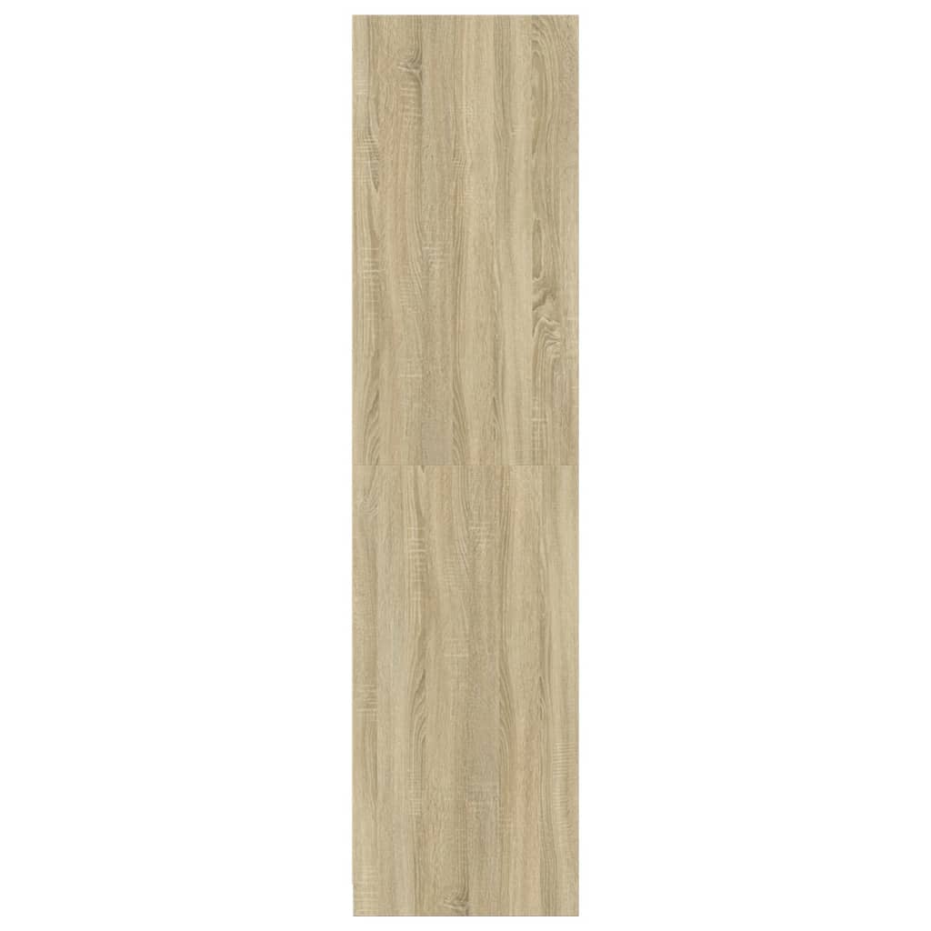 vidaXL Armario de madera de ingeniería roble Sonoma 30x50x200 cm