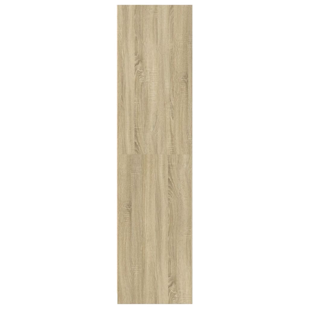 vidaXL Armario de madera contrachapada color roble 50x50x200 cm