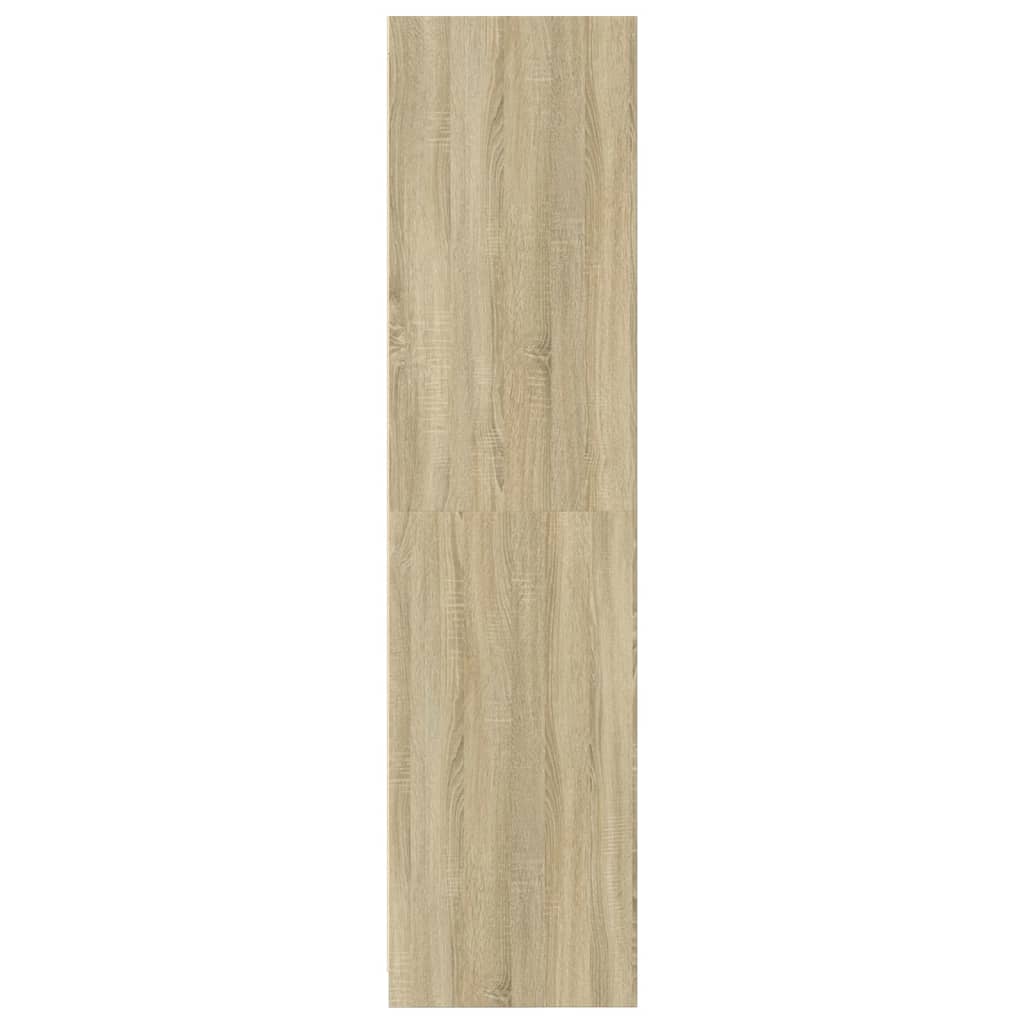 vidaXL Armario madera contrachapada color roble Sonoma 100x50x200 cm