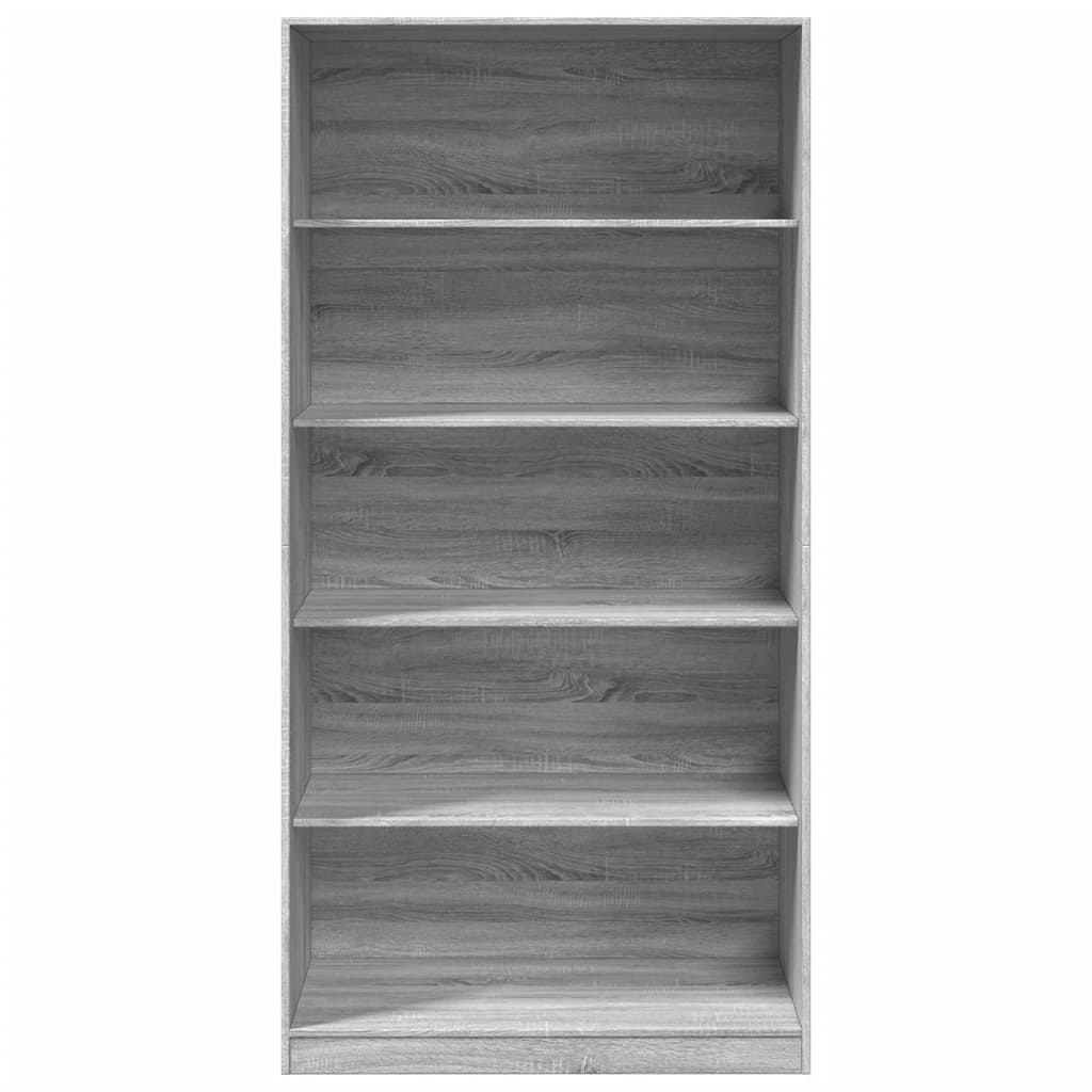 vidaXL Armario de madera contrachapada gris Sonoma 100x50x200 cm