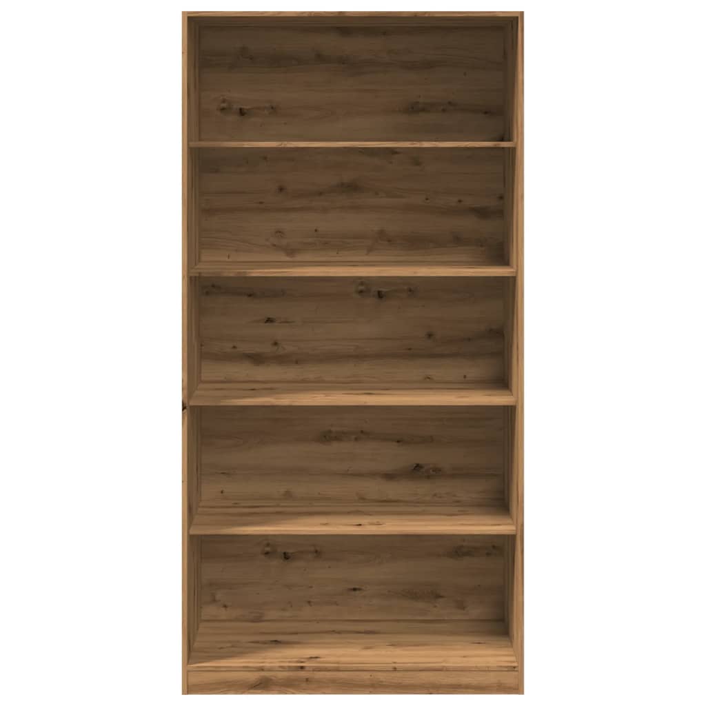 vidaXL Armario de madera de ingeniería roble artesanal 100x50x200 cm