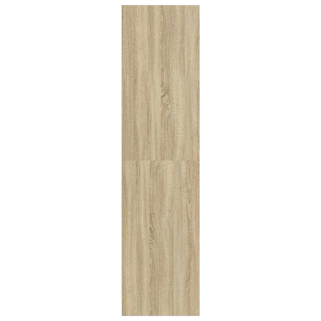 vidaXL Armario de madera de ingeniería roble Sonoma 30x50x200 cm