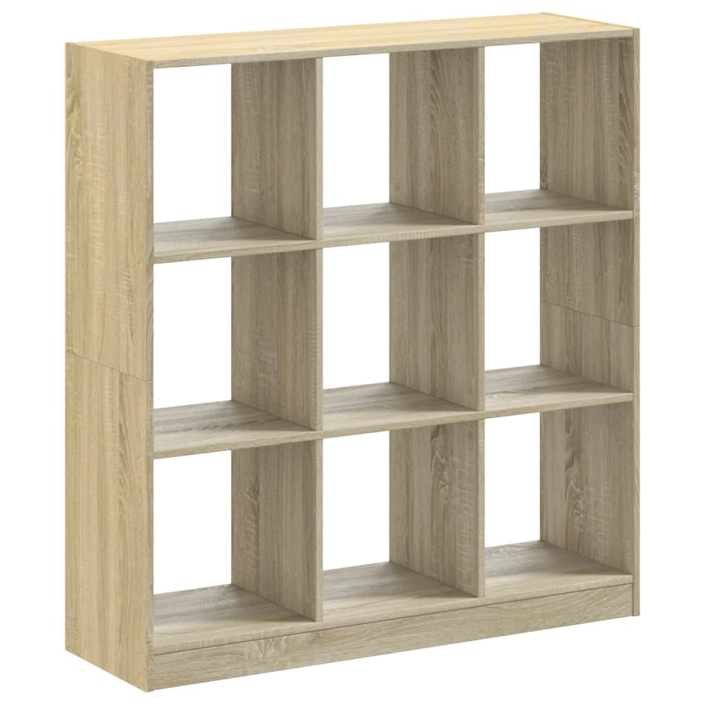 vidaXL Estantería de madera de ingeniería roble Sonoma 102x32x108 cm