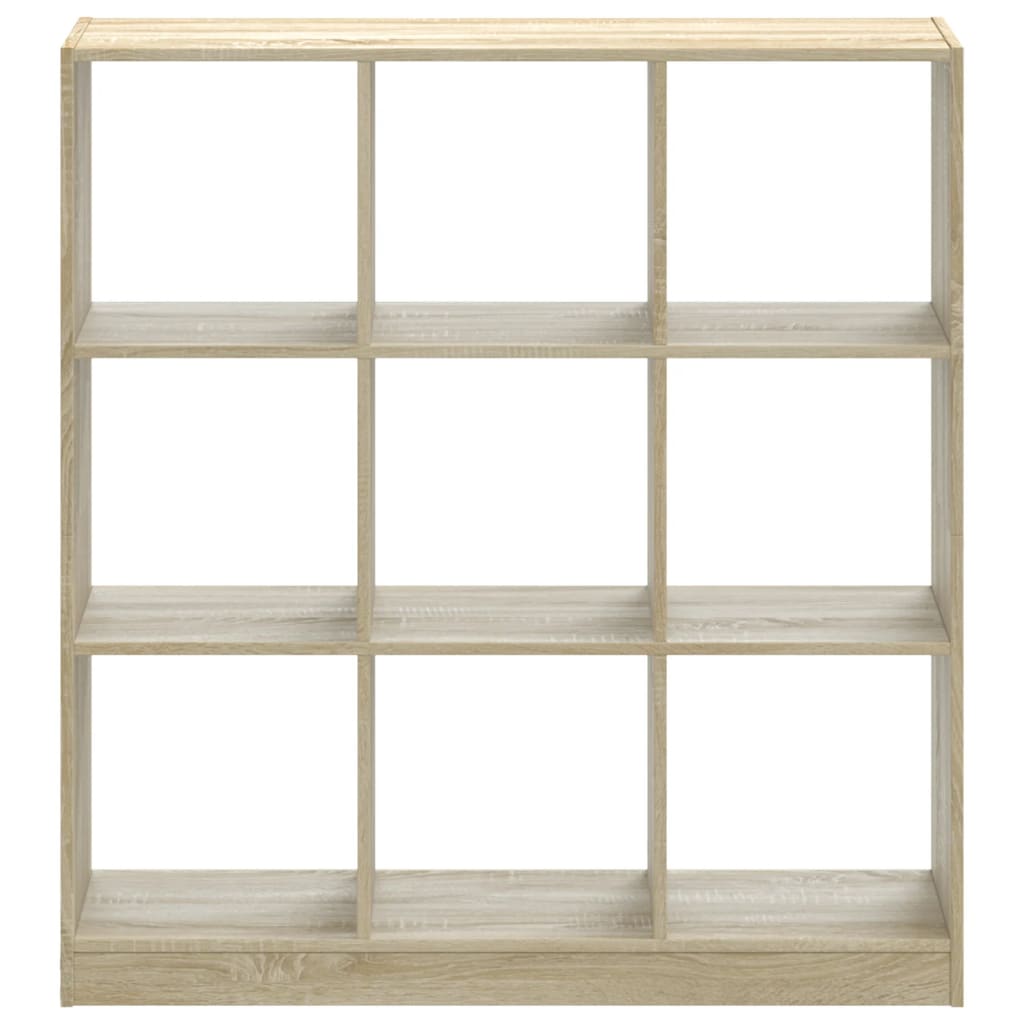 vidaXL Estantería de madera de ingeniería roble Sonoma 102x32x108 cm