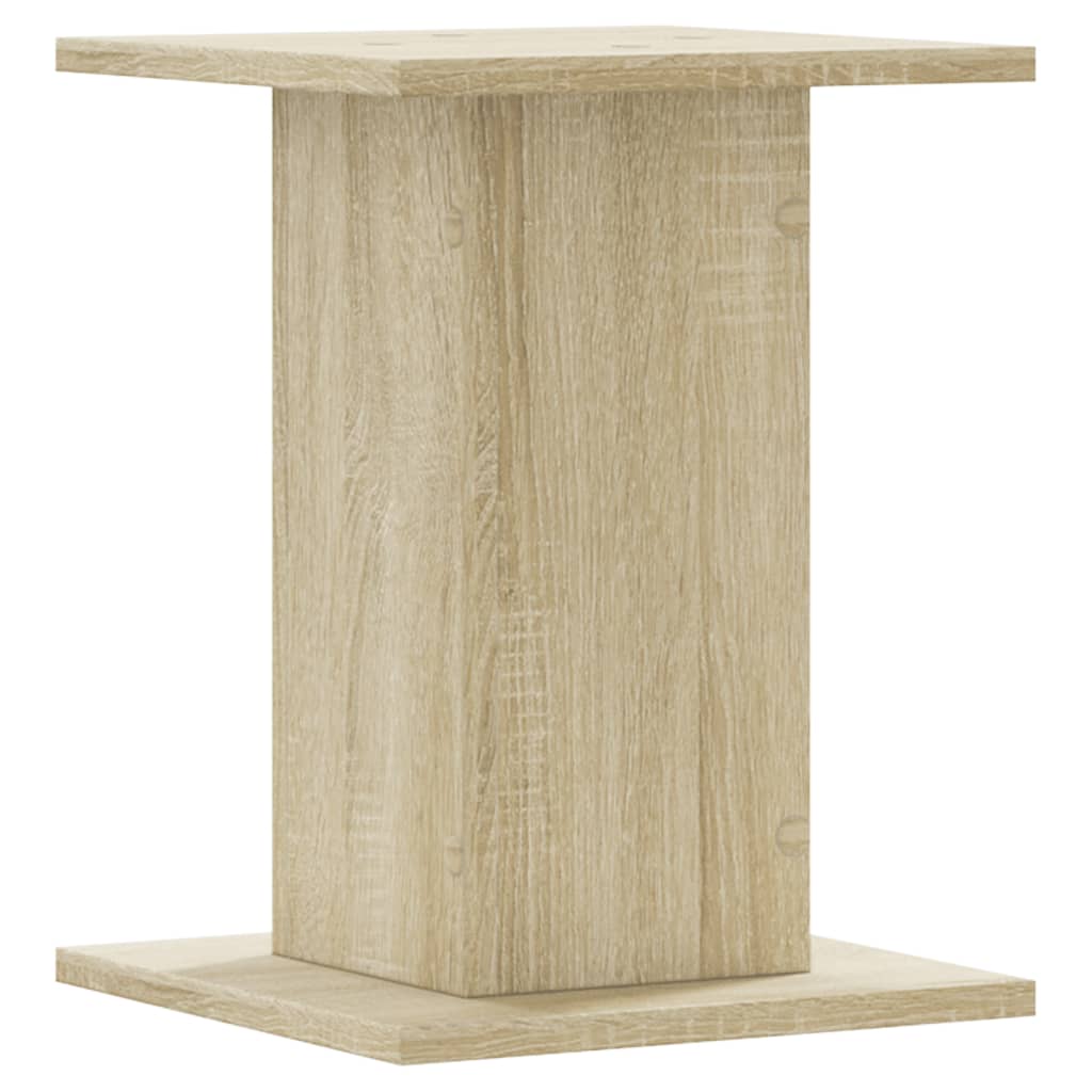 vidaXL Soportes para plantas 2 uds madera roble Sonoma 30x30x40 cm