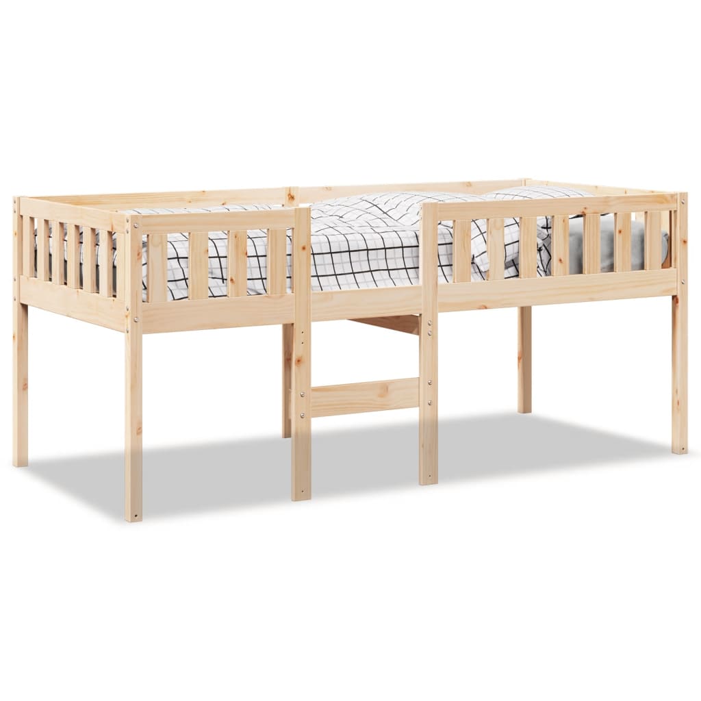 vidaXL Cama para niños sin colchón madera maciza de pino 80x200 cm