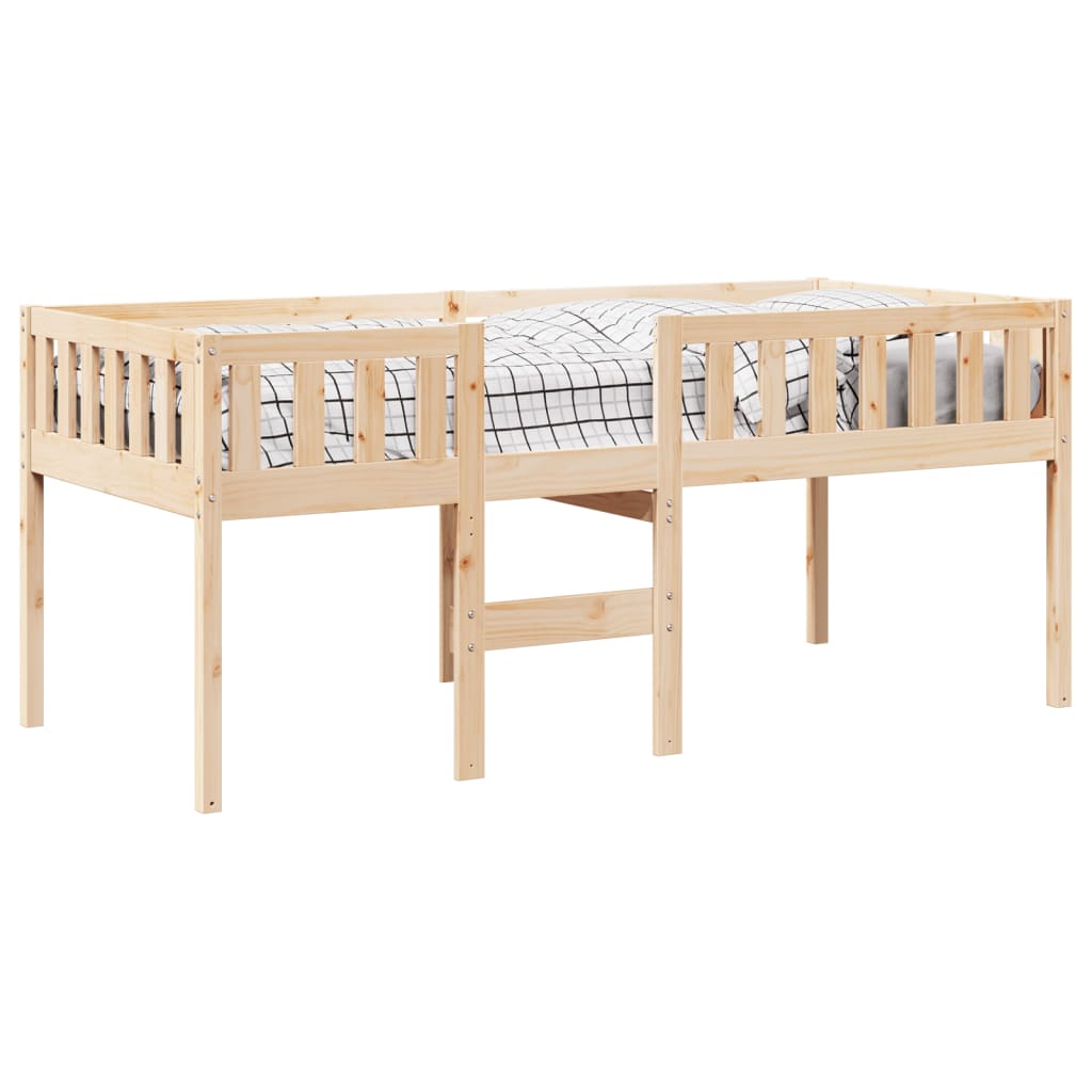 vidaXL Cama para niños sin colchón madera maciza de pino 80x200 cm