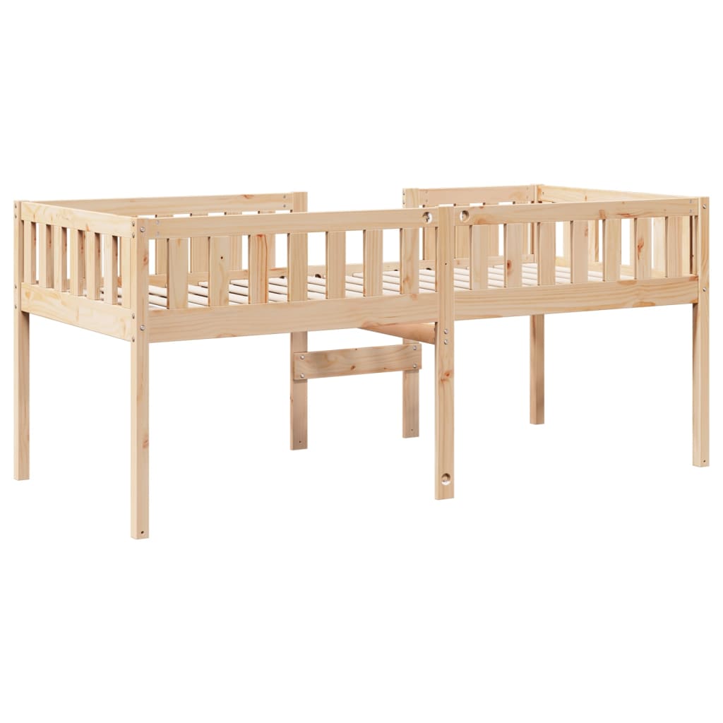 vidaXL Cama para niños sin colchón madera maciza de pino 80x200 cm