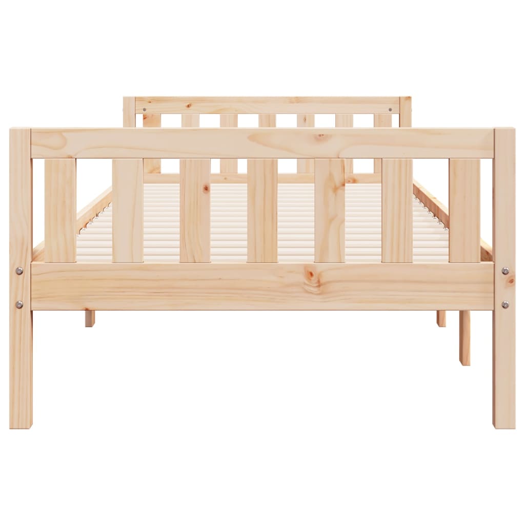 vidaXL Cama para niños sin colchón madera maciza de pino 90x200 cm