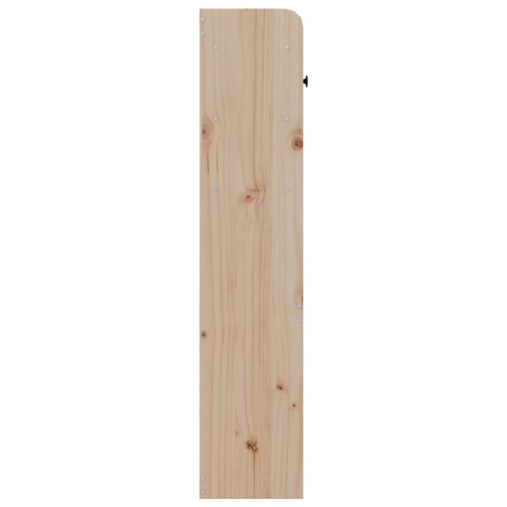 vidaXL Cabecero de cama con almacenaje madera maciza de pino 180 cm