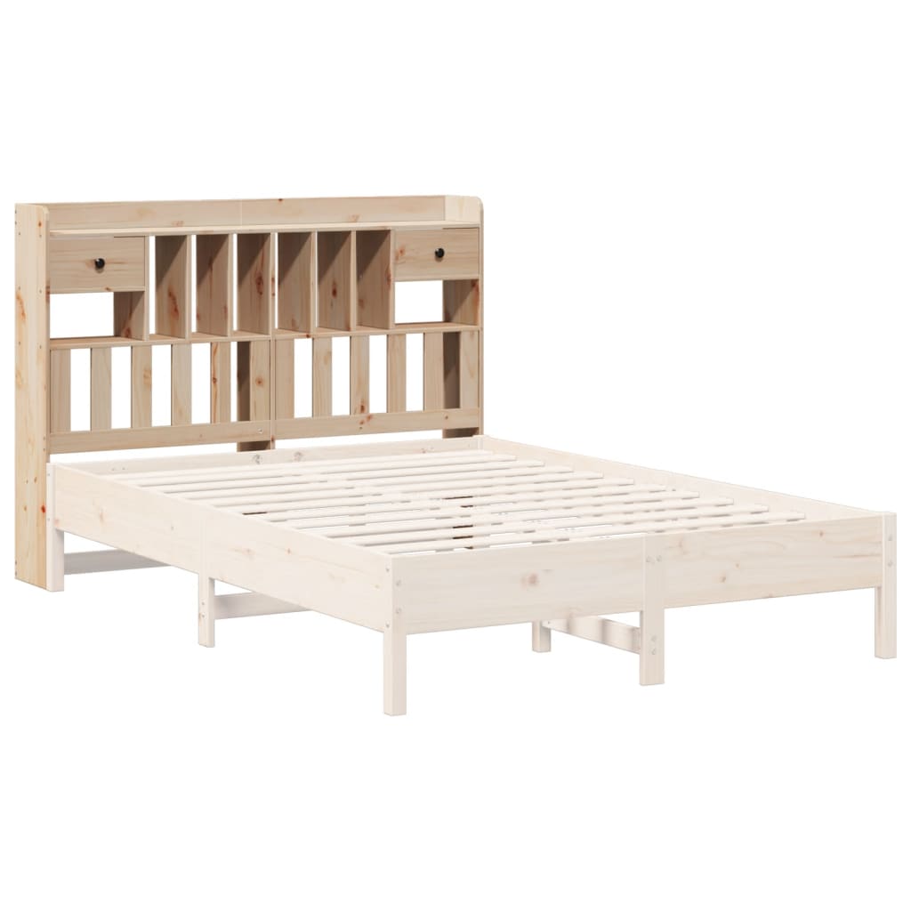 vidaXL Cabecero de cama con almacenaje madera maciza de pino 180 cm