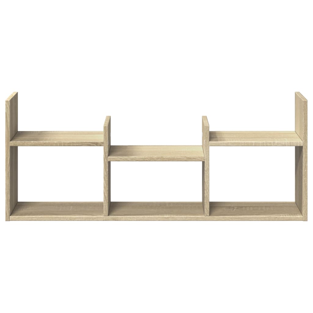 vidaXL Armario de pared madera de ingeniería roble Sonoma 100x18x40 cm