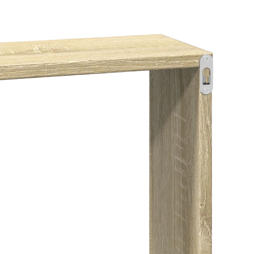 vidaXL Armario de pared madera de ingeniería roble sonoma 60x16x30 cm