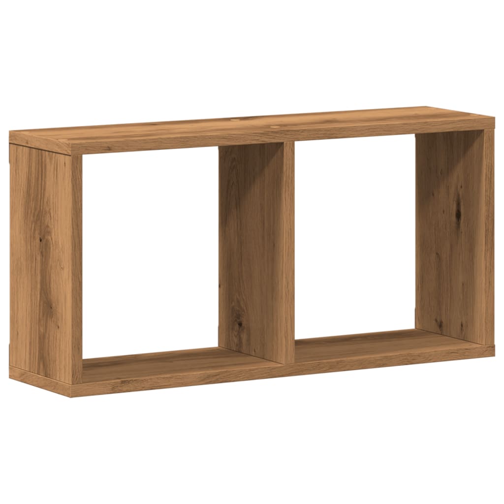 vidaXL Armario de pared madera ingeniería roble artesanal 60x16x30 cm