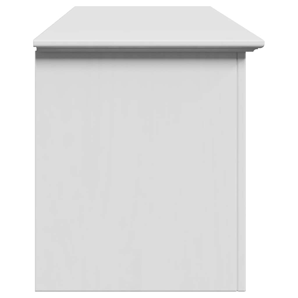 vidaXL Banco de recibidor BODO blanco 114x40x45 cm