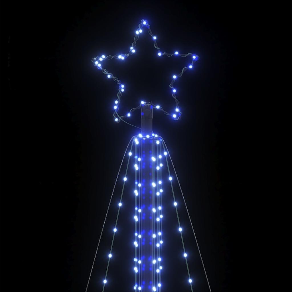 vidaXL Luces para árbol de Navidad 861 LED azul 478 cm