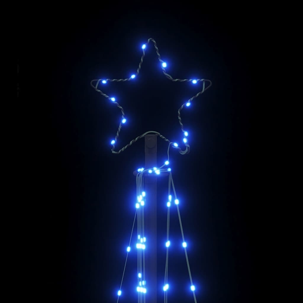 vidaXL Luces para árbol de Navidad 339 LED azul 187 cm