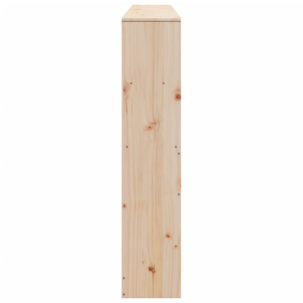 vidaXL Cabecero de cama con almacenaje madera maciza de pino 200 cm