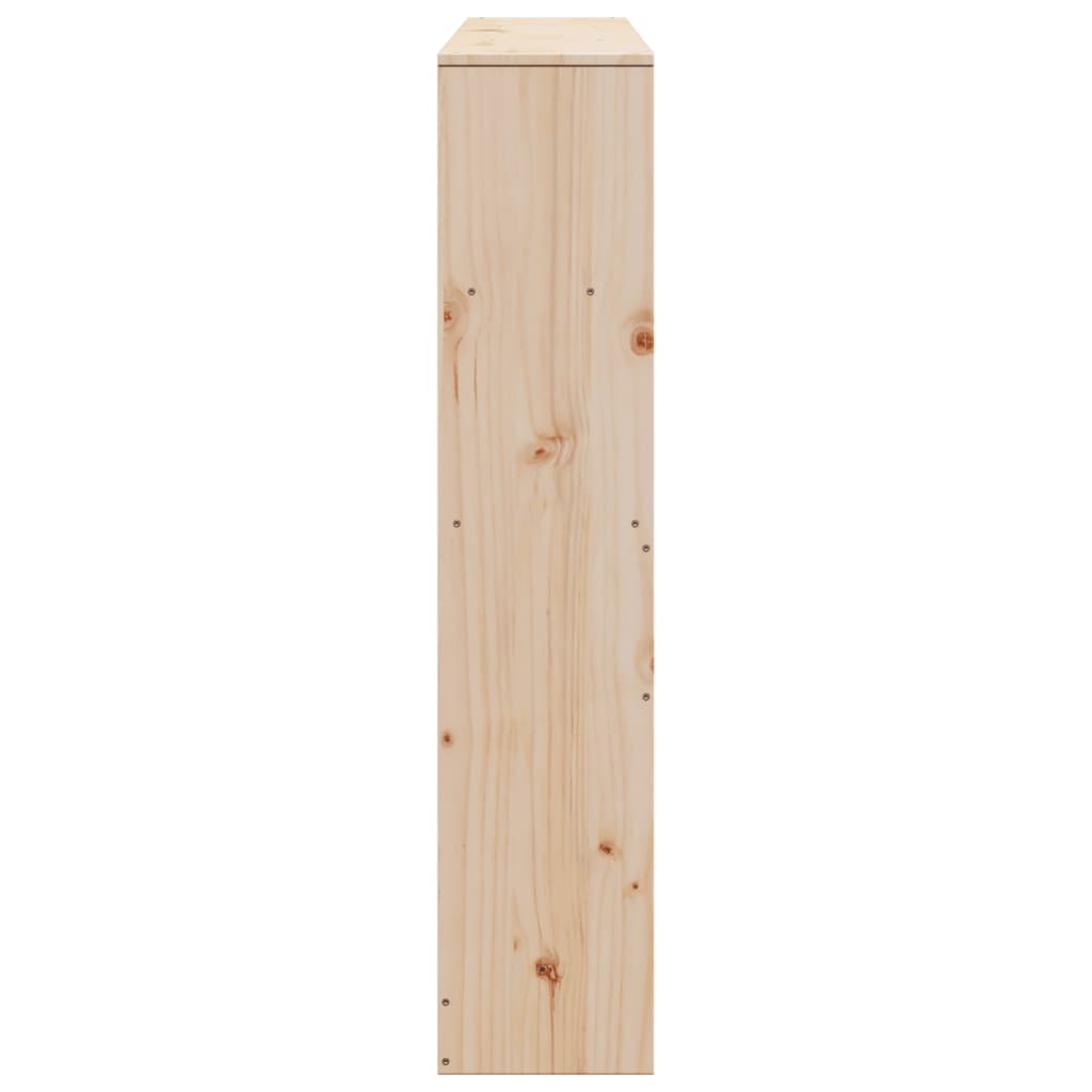 vidaXL Cabecero de cama con almacenaje madera maciza de pino 150 cm