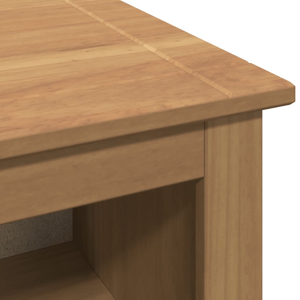 vidaXL Aparador con cajón Panama madera maciza pino 93x40x80 cm