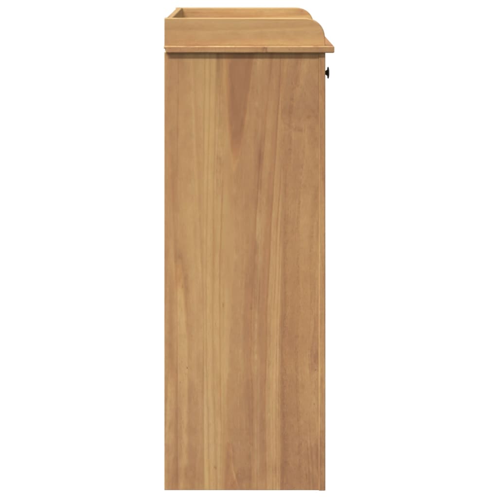 vidaXL Mueble botellero Panama madera maciza de pino 57x40x111,5 cm