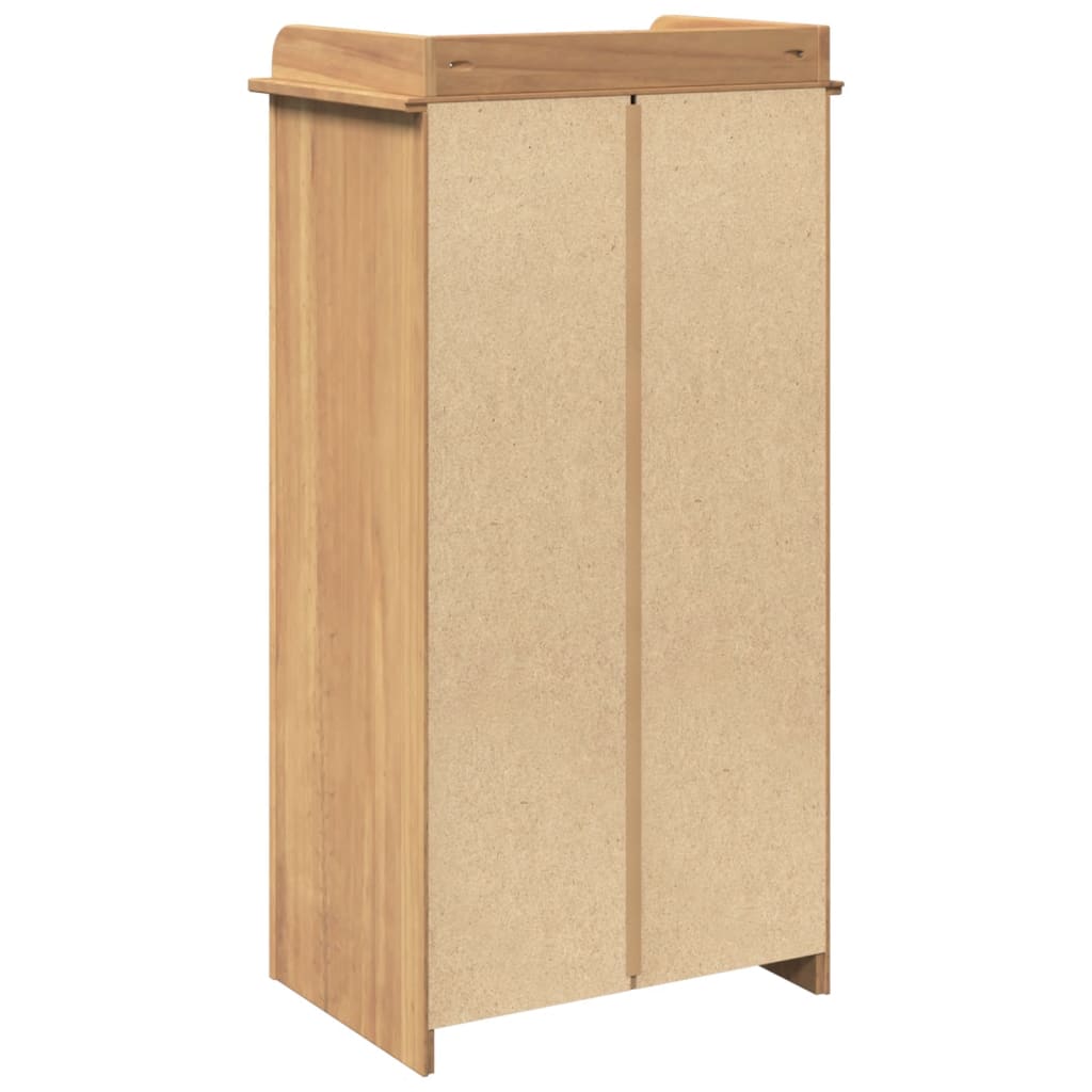 vidaXL Mueble botellero Panama madera maciza de pino 57x40x111,5 cm