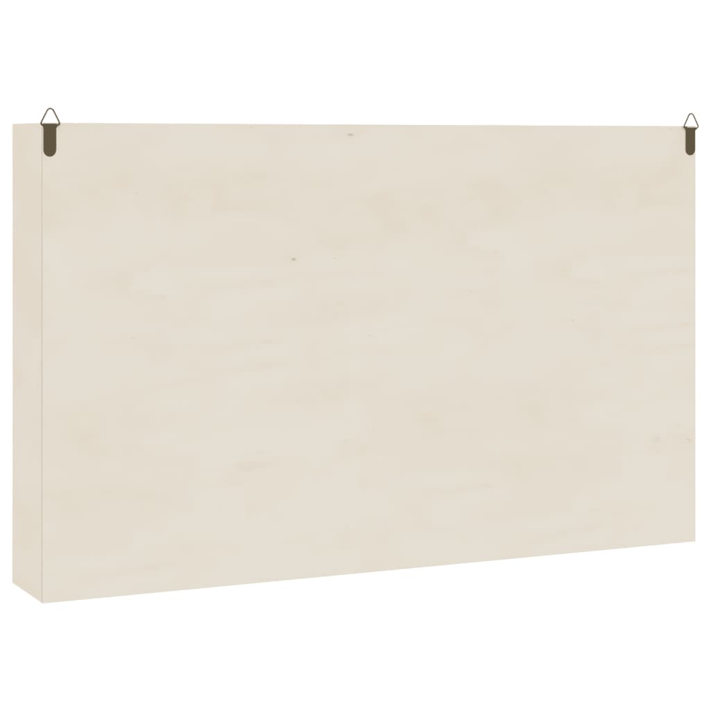 vidaXL Vitrina de pared con puertas 60x8,5x37 cm