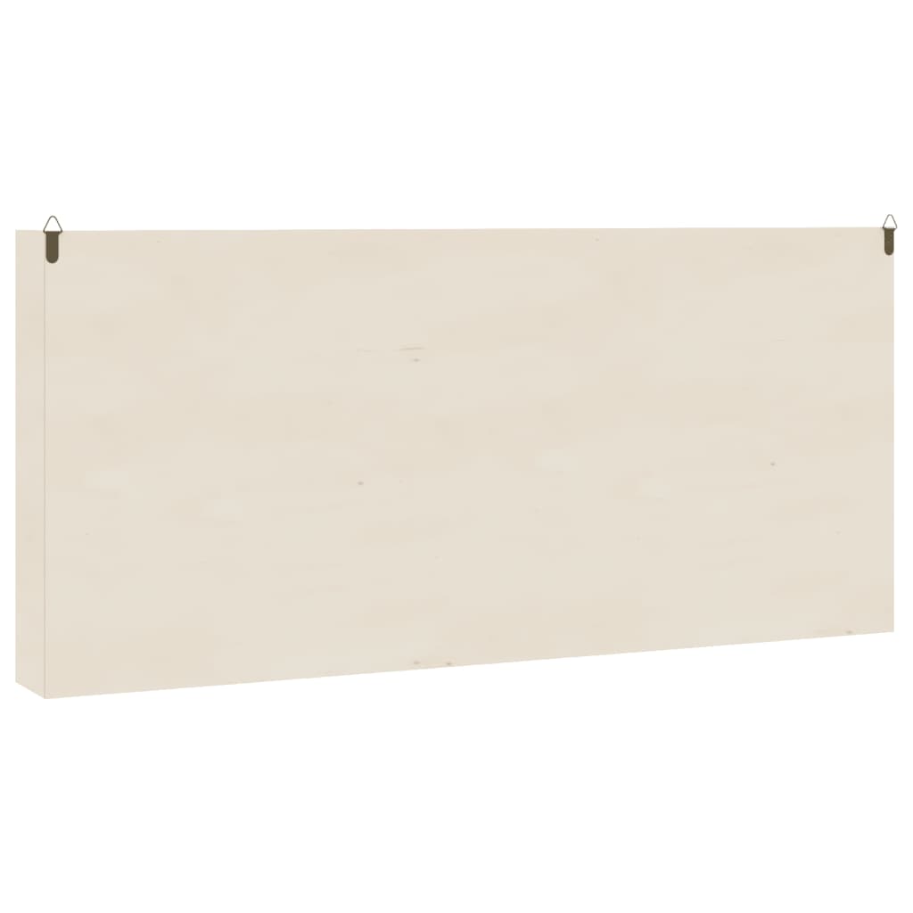 vidaXL Vitrina de pared con puertas 80x8,5x37 cm