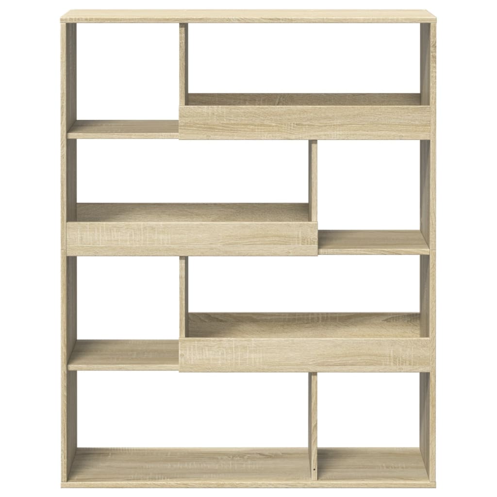 vidaXL Estantería de madera de ingeniería roble Sonoma 100x33x125,5 cm