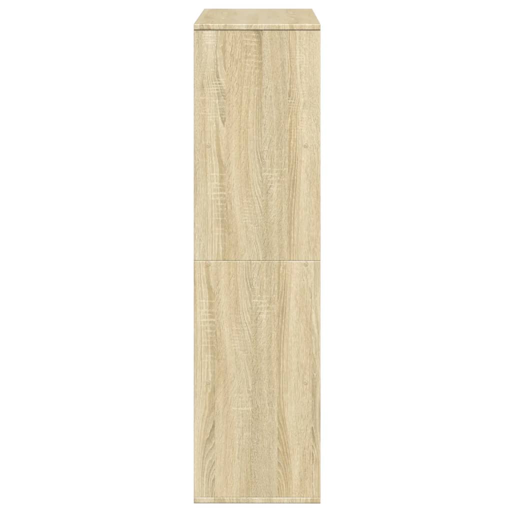 vidaXL Estantería de madera de ingeniería roble Sonoma 100x33x125,5 cm