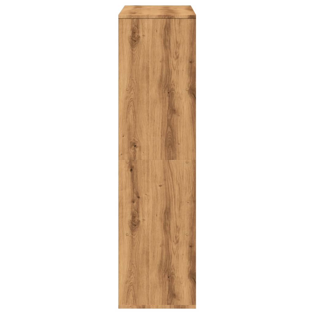 vidaXL Estantería madera de ingeniería roble artisian 100x33x125,5 cm