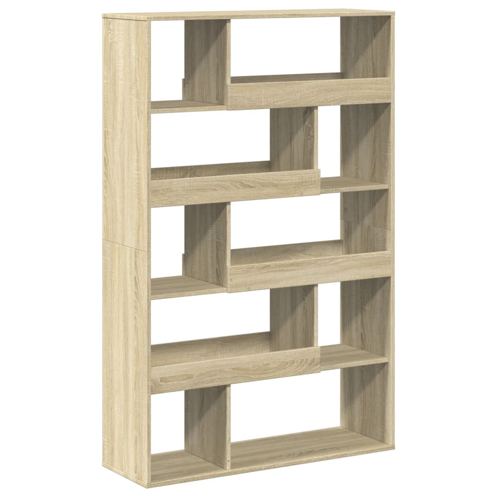 vidaXL Estantería madera de ingeniería roble Sonoma 100x33x156,5 cm