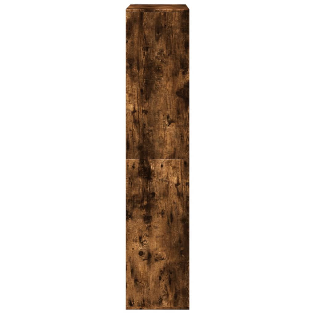 vidaXL Estantería madera de ingeniería roble ahumado 100x33x156,5 cm