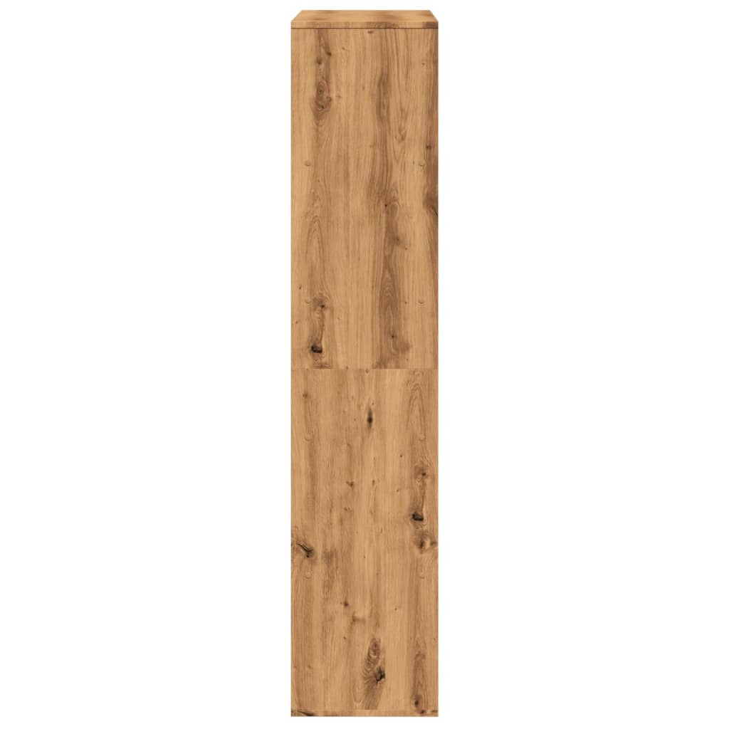 vidaXL Estantería madera de ingeniería roble artisian 100x33x156,5 cm